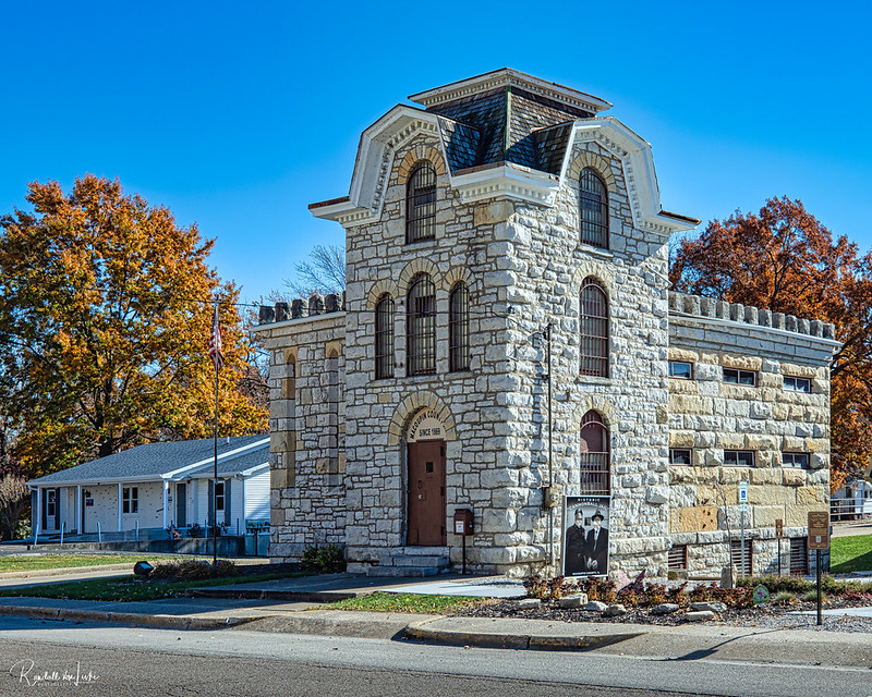 1867 Macoupin County Jail in Carlinville, Illinois