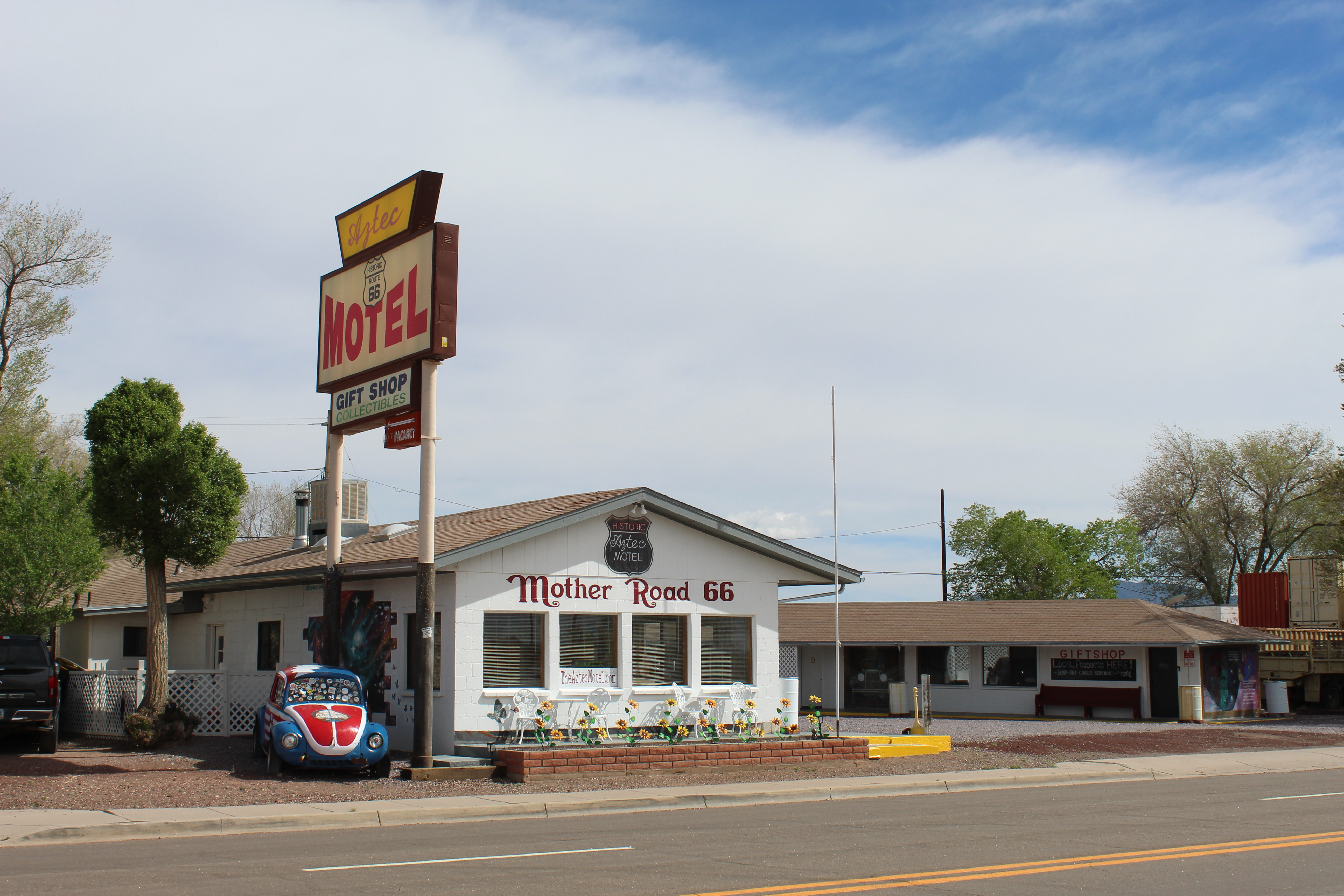 The Aztec Motel & Creative Space in Seligman, Arizona