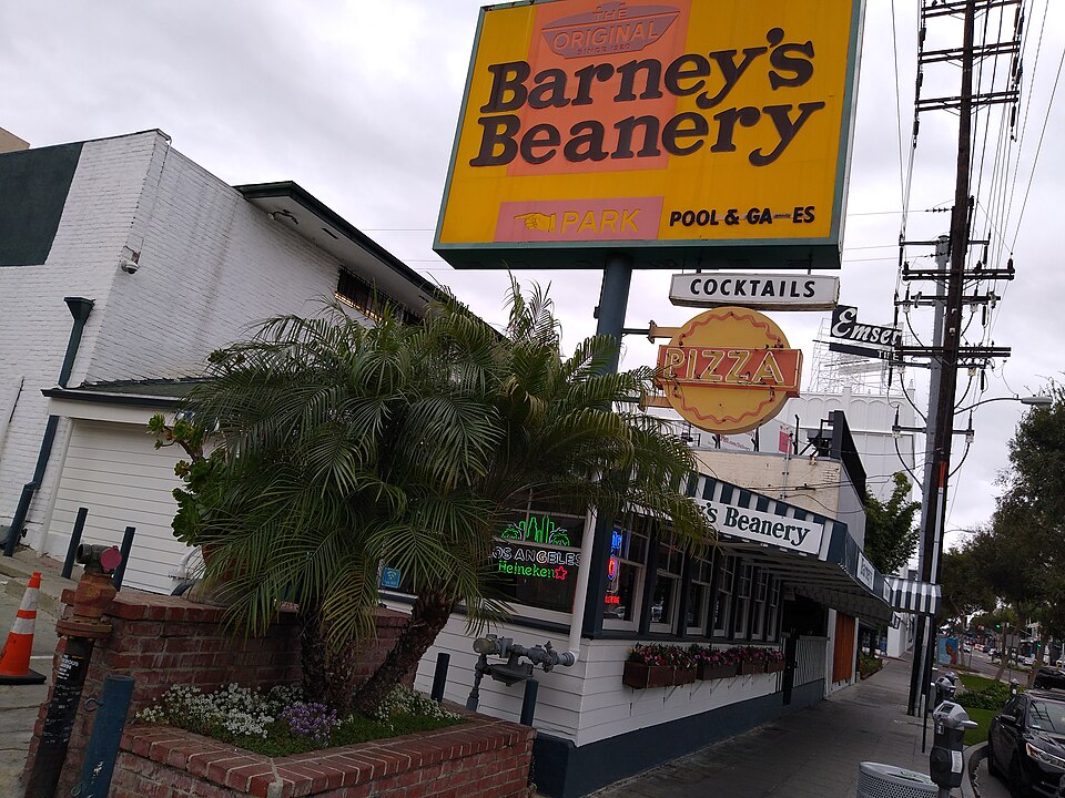 Barney's Beanery in West Hollywood, California