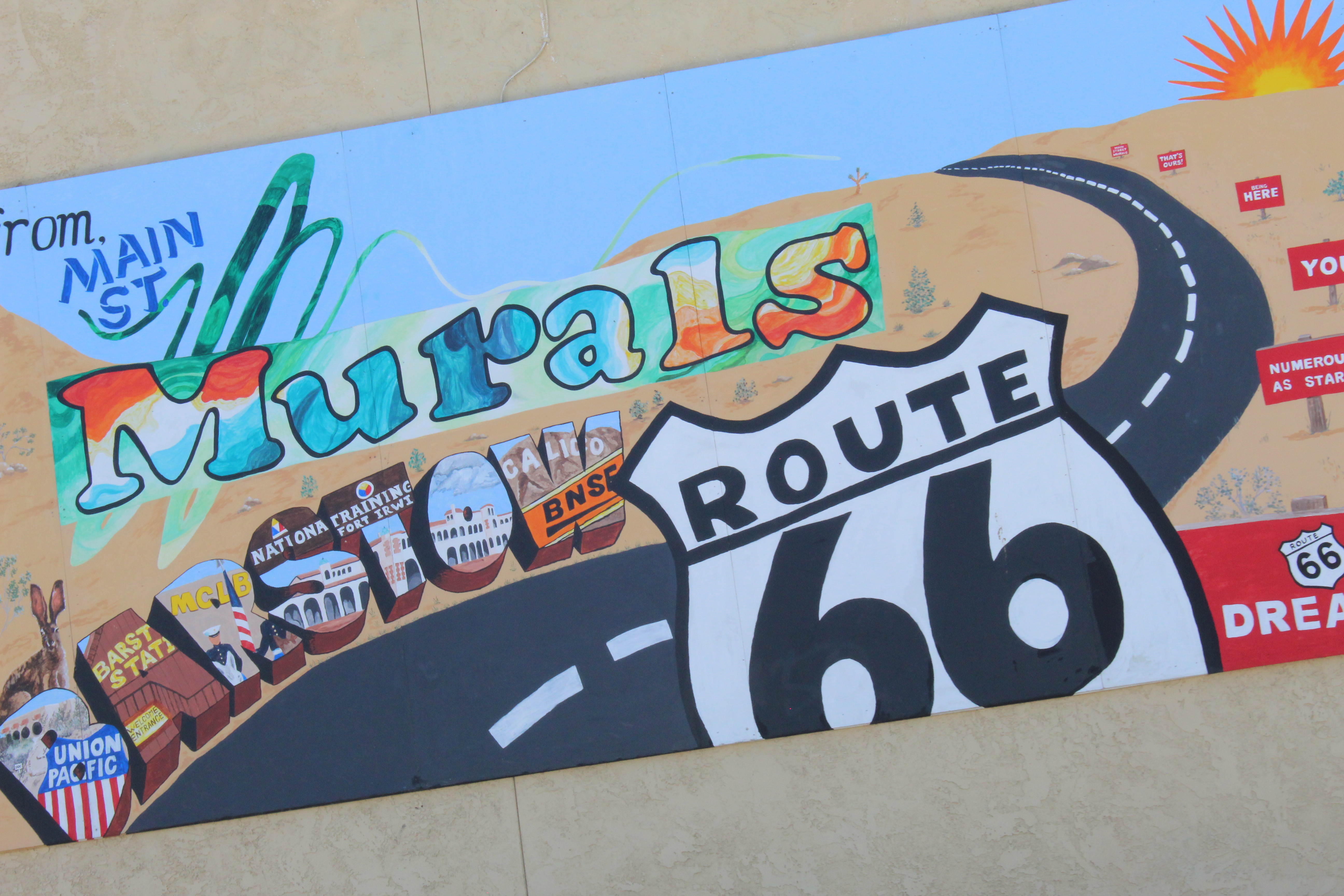 Barstow Murals in Barstow, California