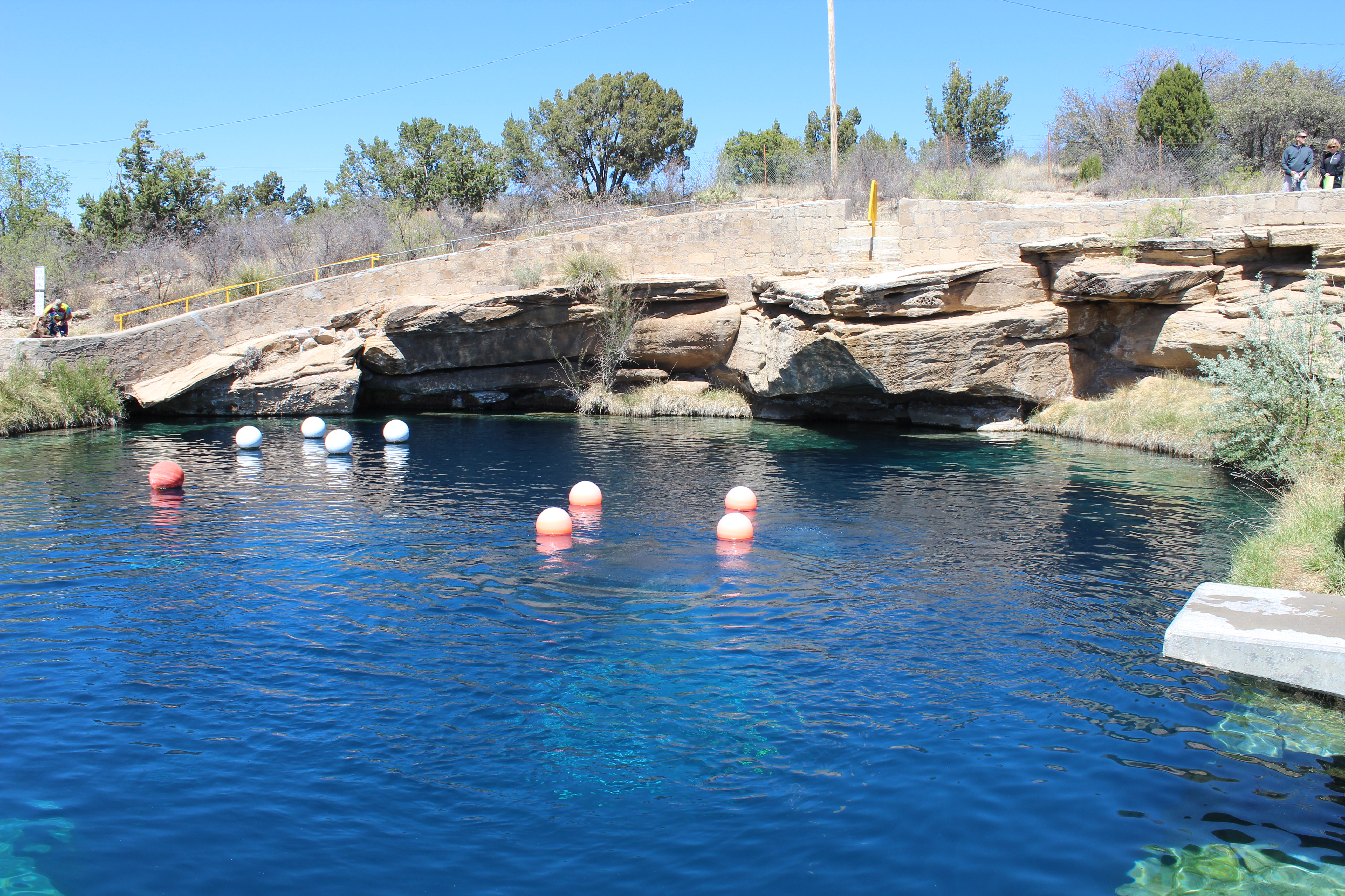 The Blue Hole in Santa Rosa, New Mexico