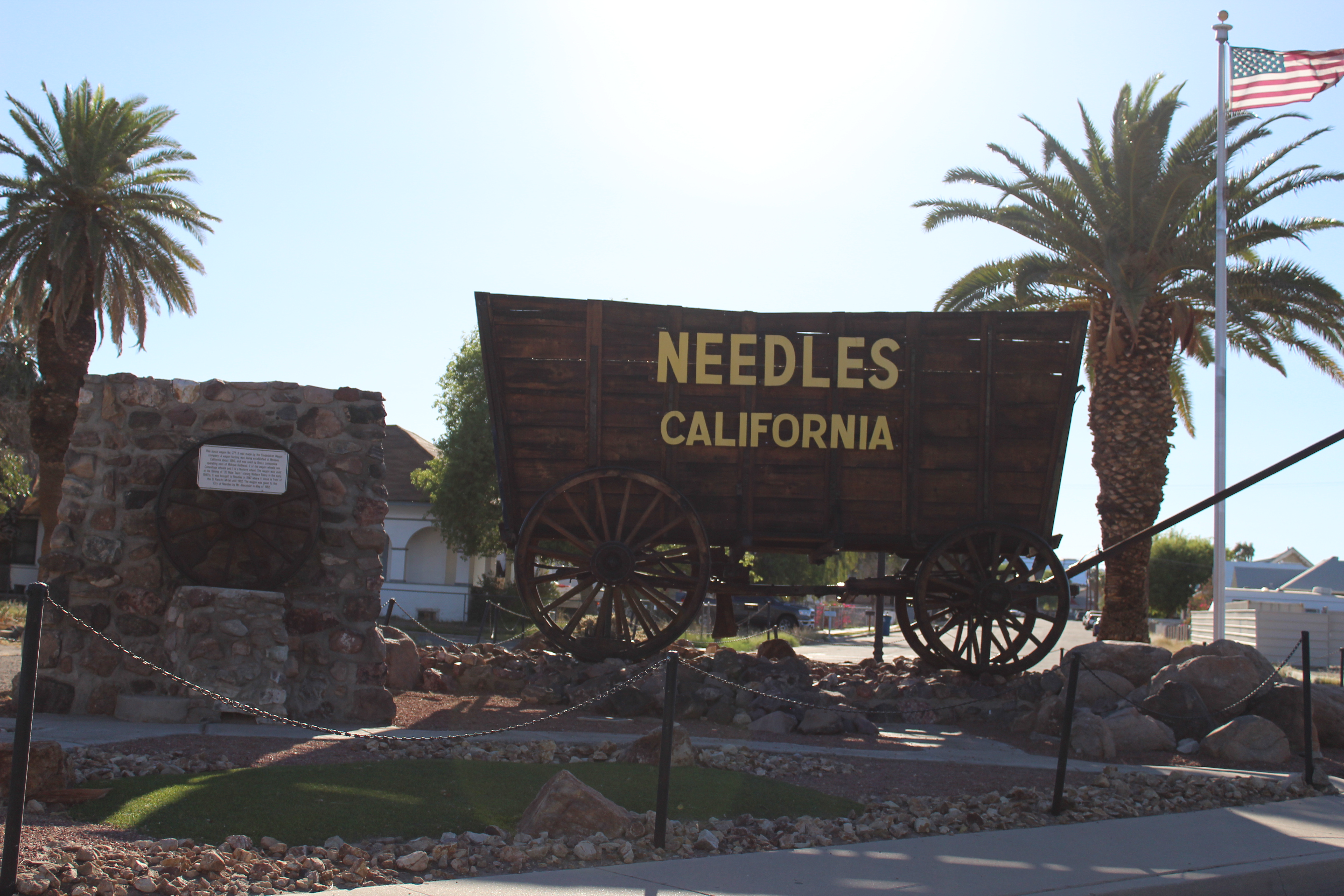 Borax Wagon in Needles, California
