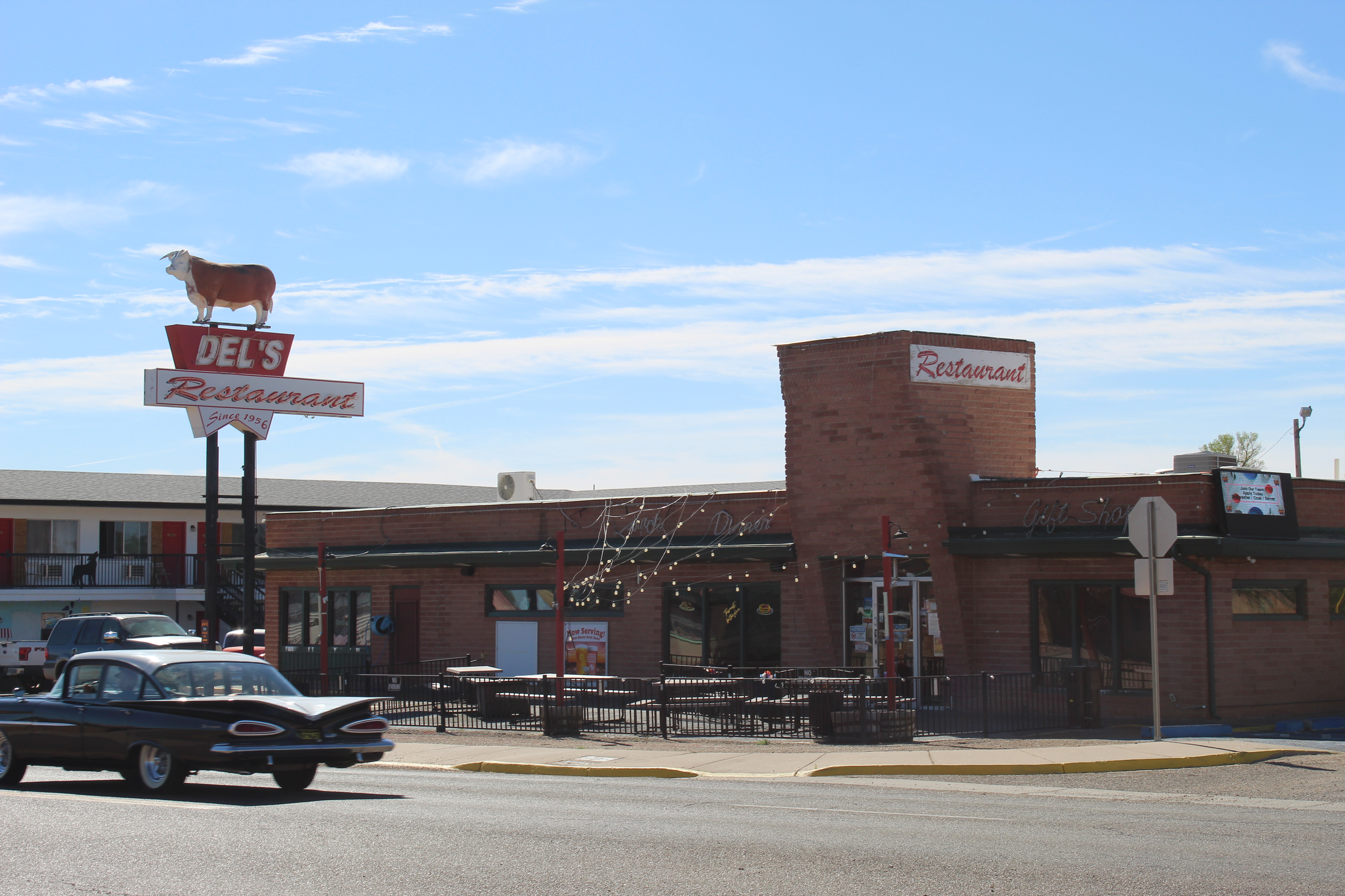 Del's Restaurant in Tucumcari, New Mexico