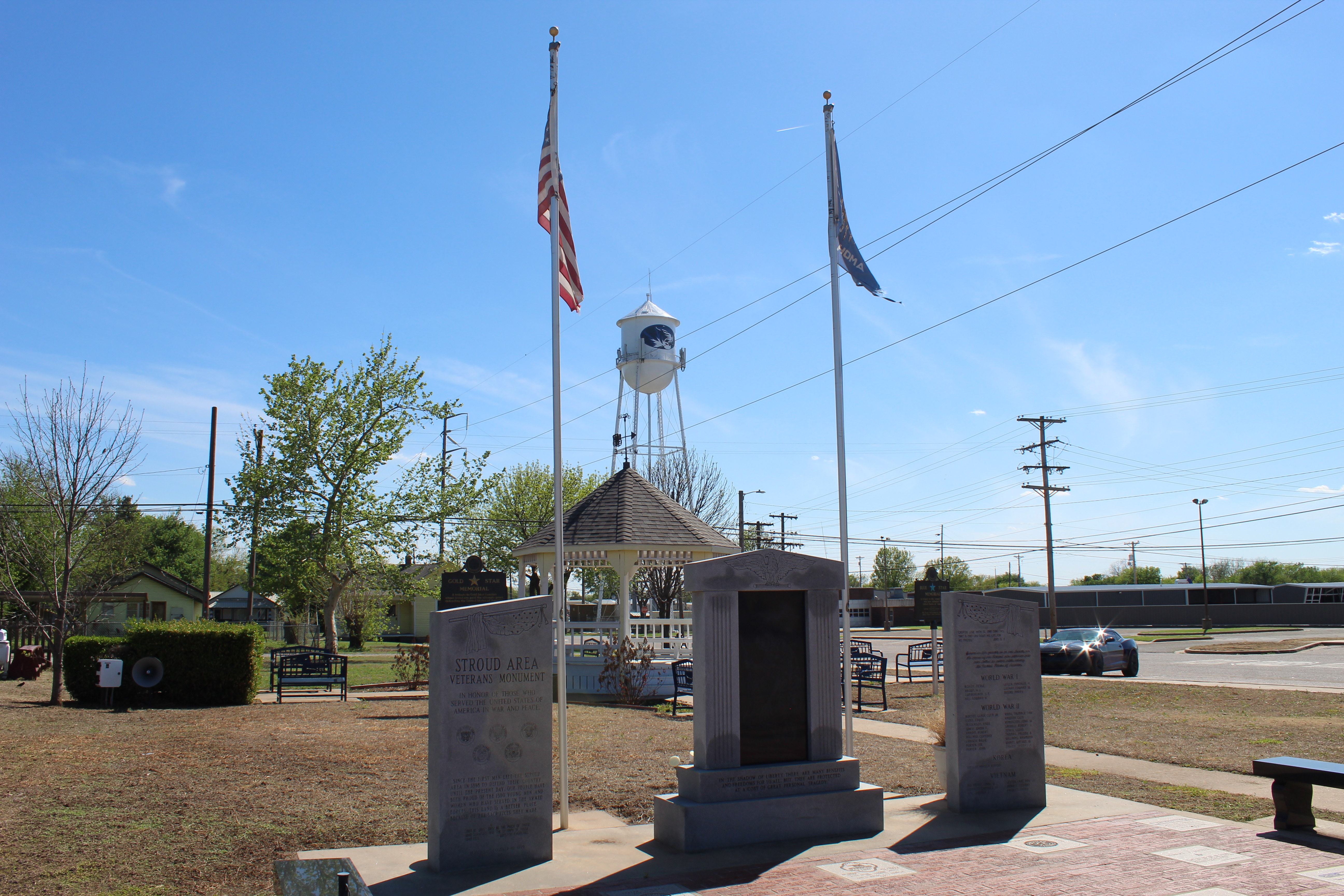 Ed Smalley Centennial park in Stroud, Oklahoma