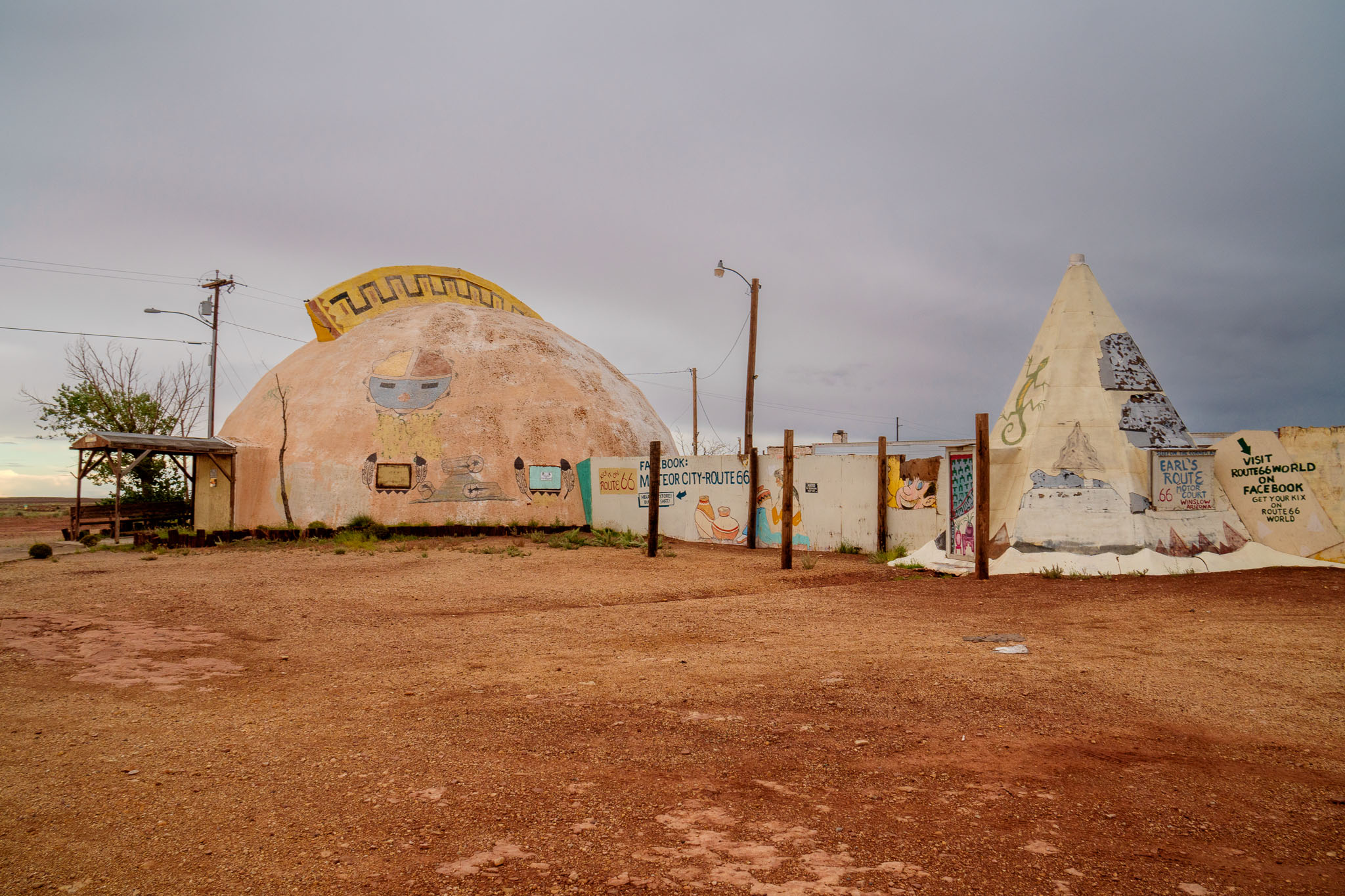 Meteor City in Winslow, Arizona