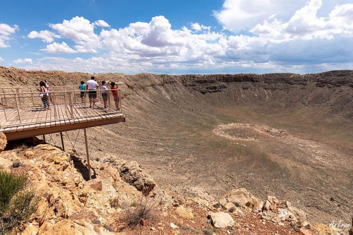 Meteor Crater Natural Landmark in Winslow, Arizona