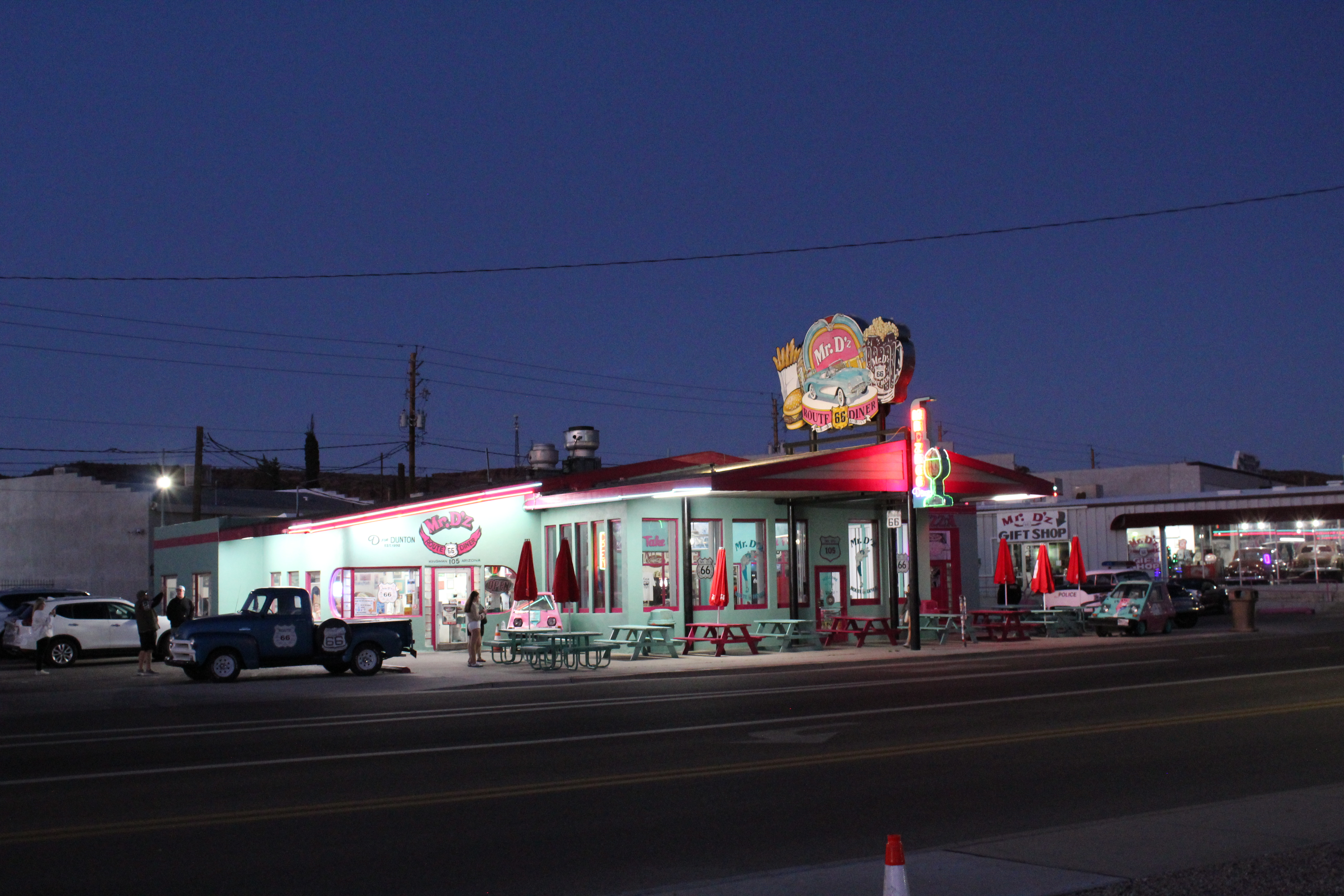 Mr D'z Route 66 Diner in Kingman, Arizona