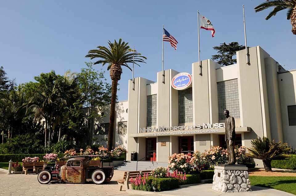 National Hot Rod Association Museum in Pomona, California