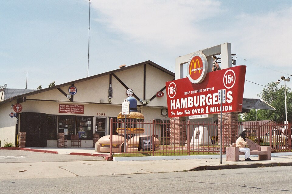 Original McDonald's Site and Museum in San Bernardino, California