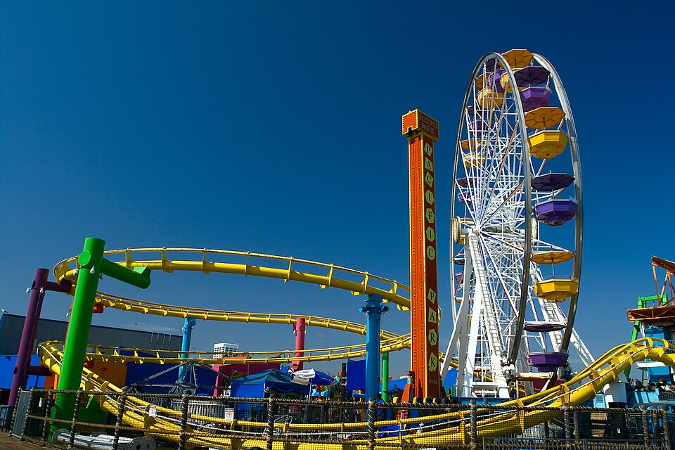 Pacific Park in Santa Monica, California