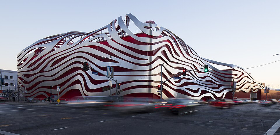 Petersen Automotive Museum in Los Angeles, California