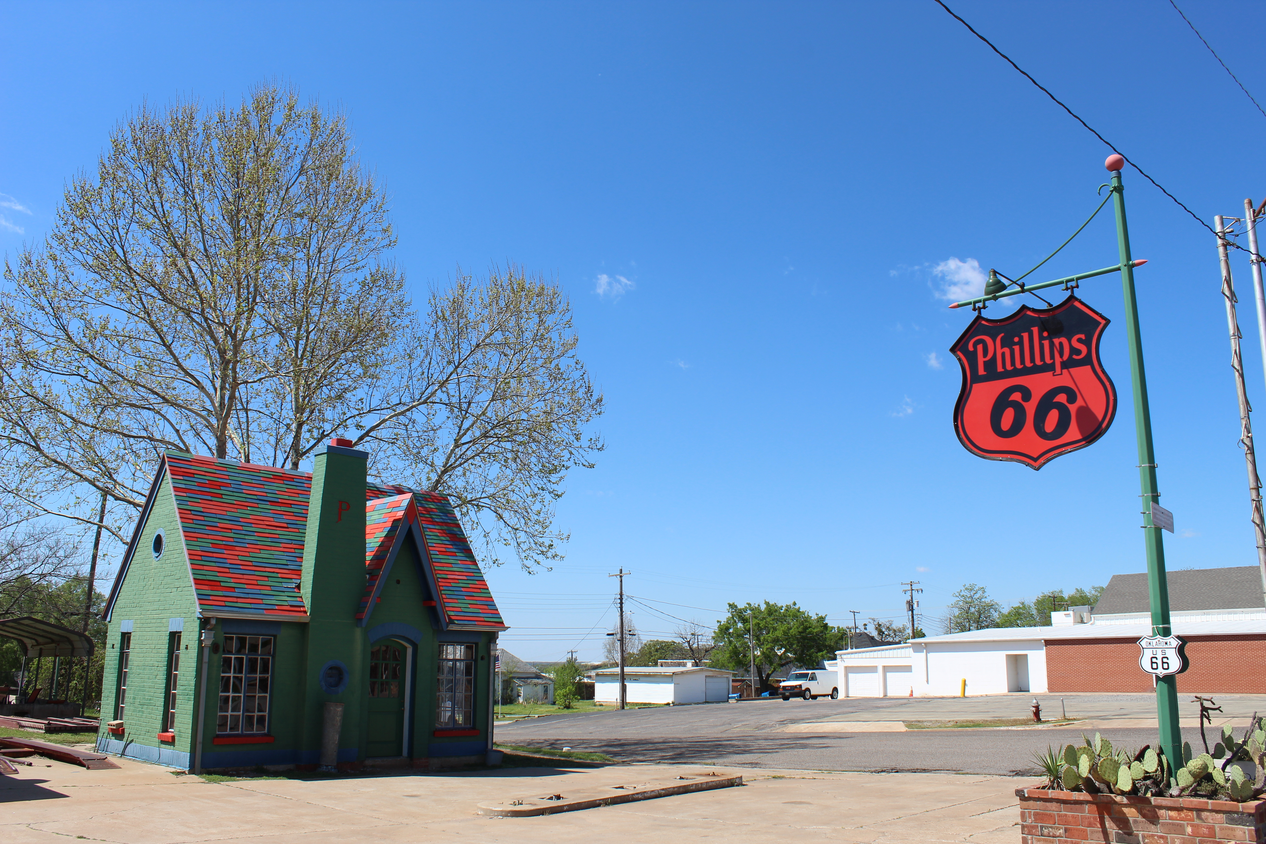 Phillips 66 Station in Chandler, Oklahoma