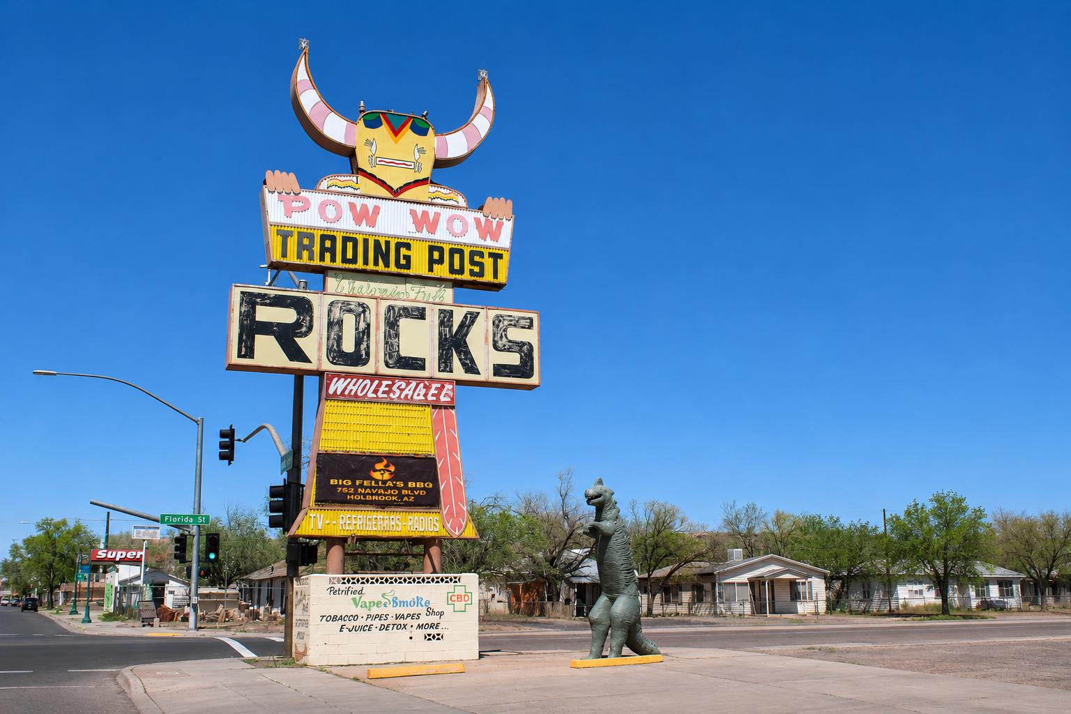 Pow Wow Trading Post in Holbrook, Arizona