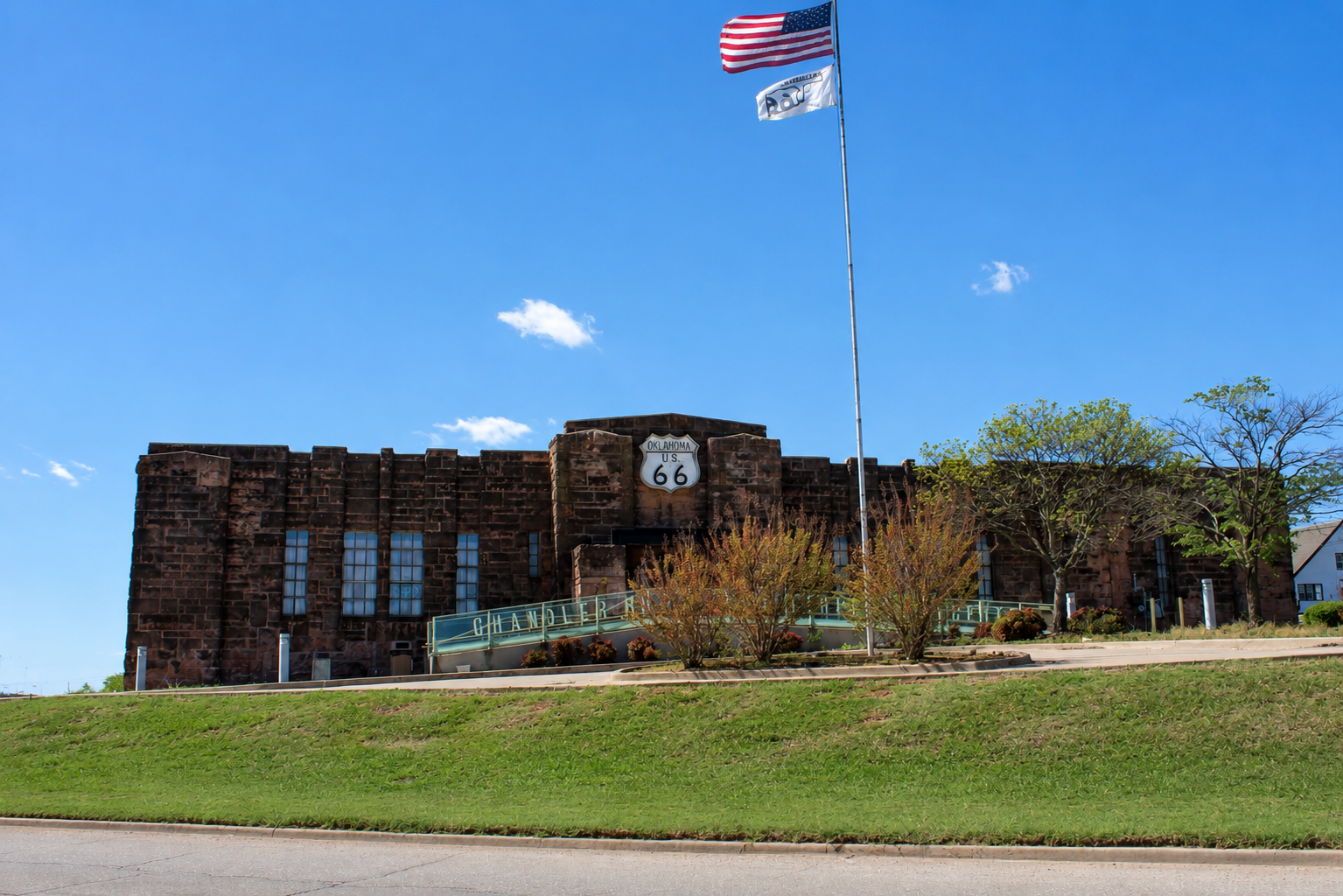 Route 66 Interpretive Center in Chandler, Oklahoma