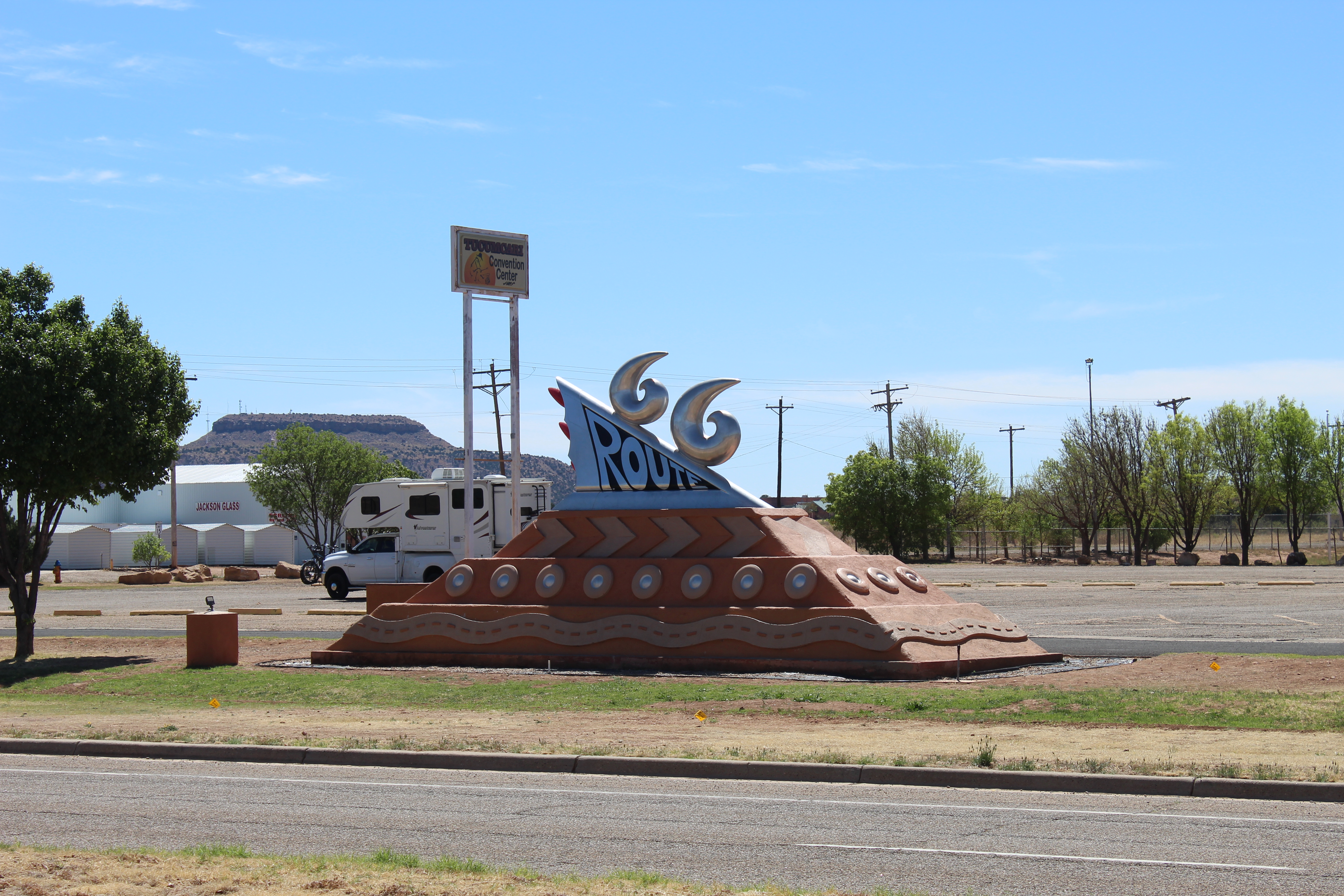 Route 66 Monument in Tucumcari, New Mexico