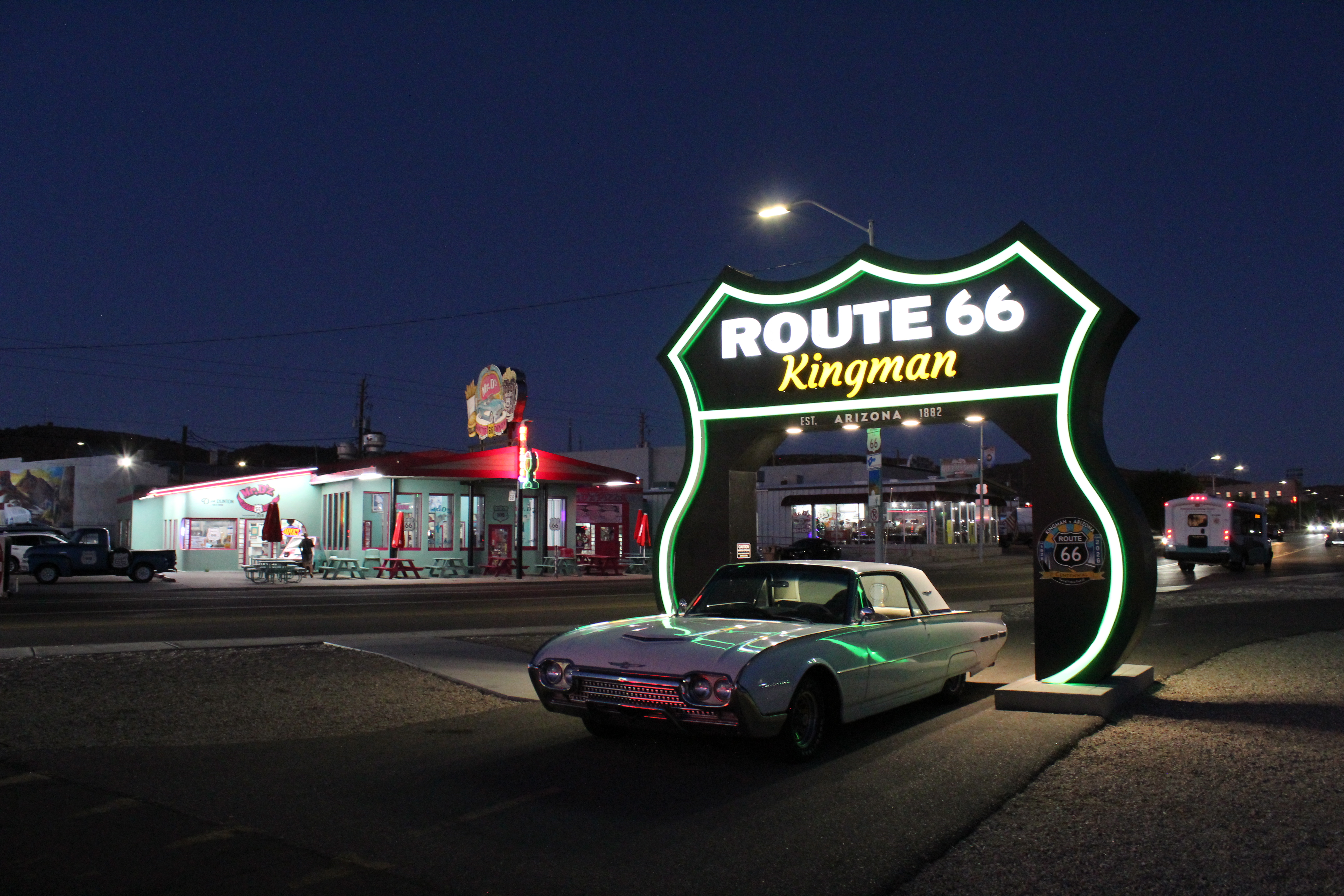 Route 66 Sign - Kingman, AZ in Kingman, Arizona