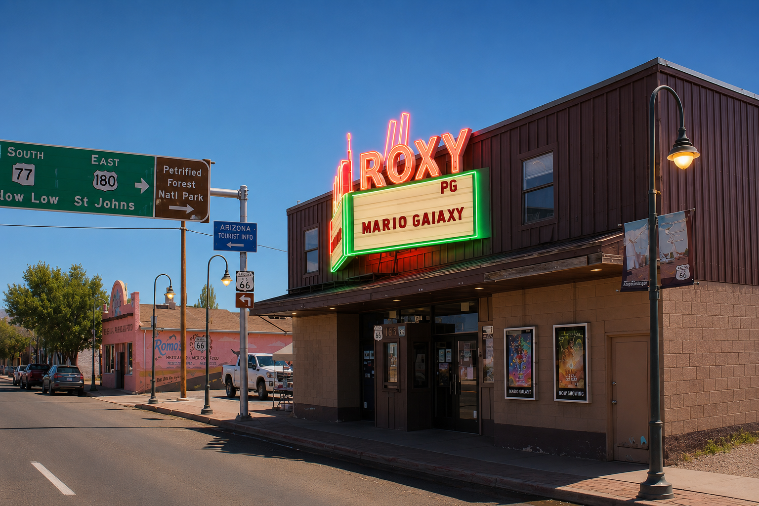 Roxy Theater in Holbrook, Arizona