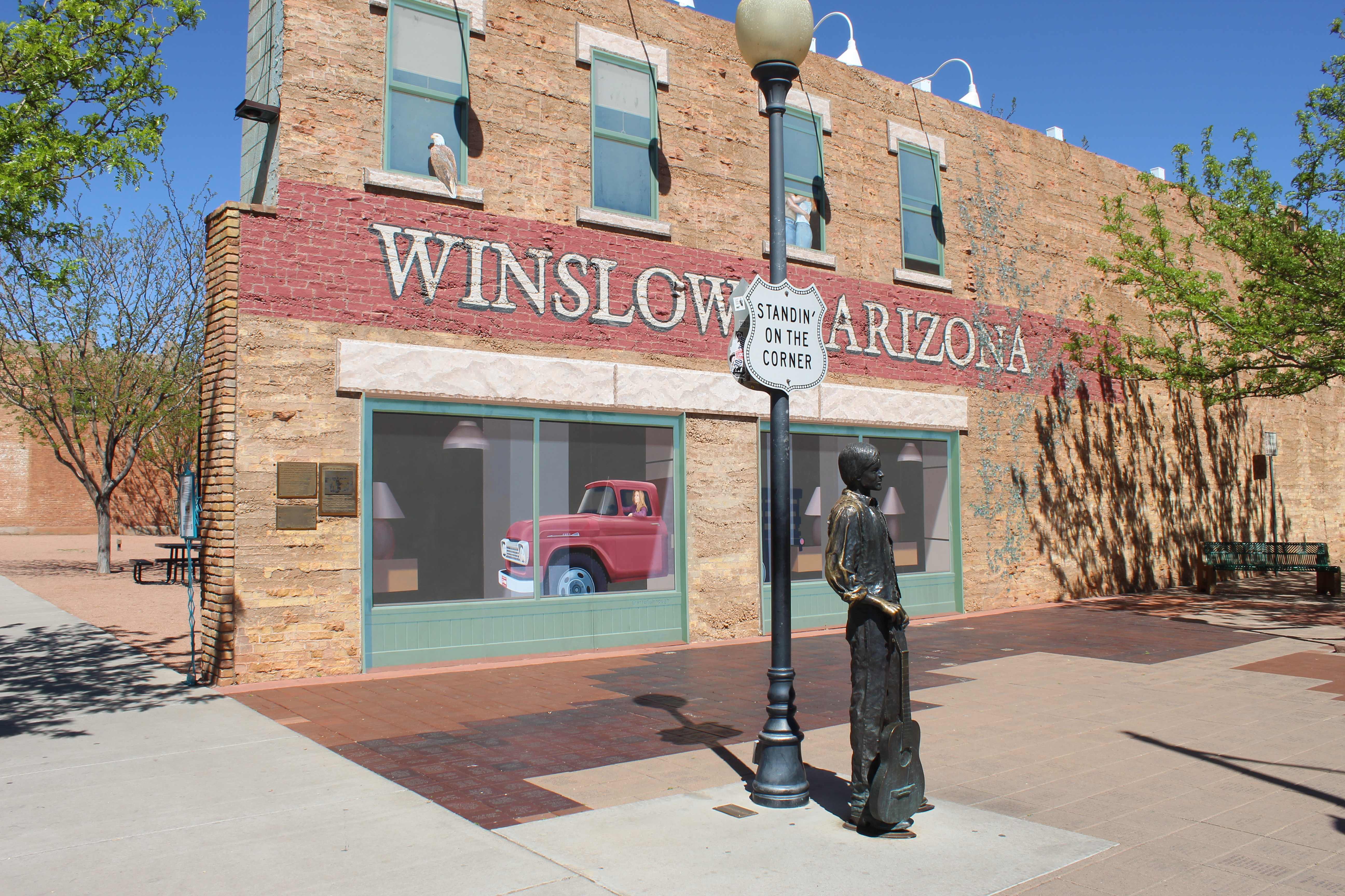 Standin' on The Corner in Winslow, Arizona