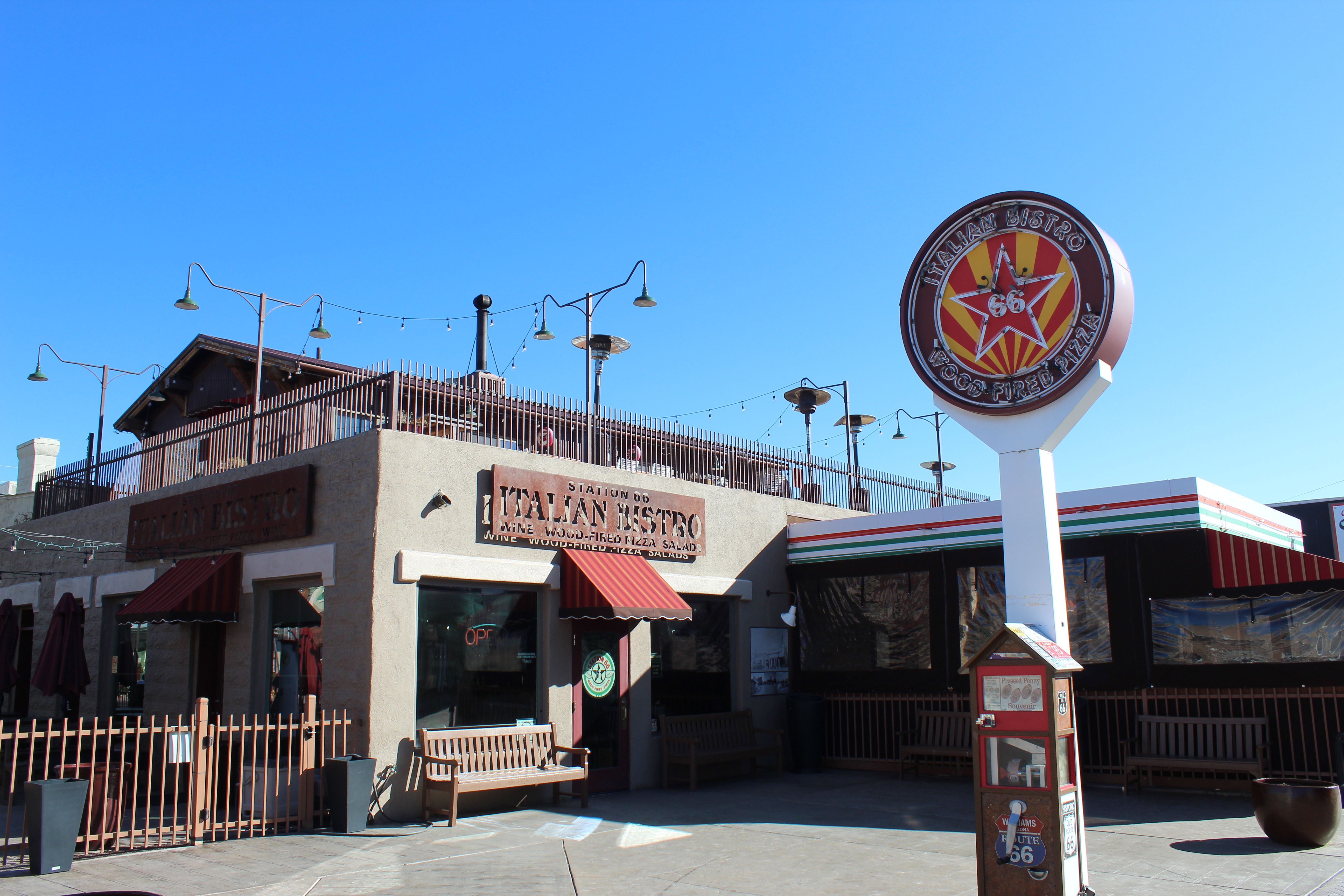 Station 66 Italian Bistro in Williams, Arizona