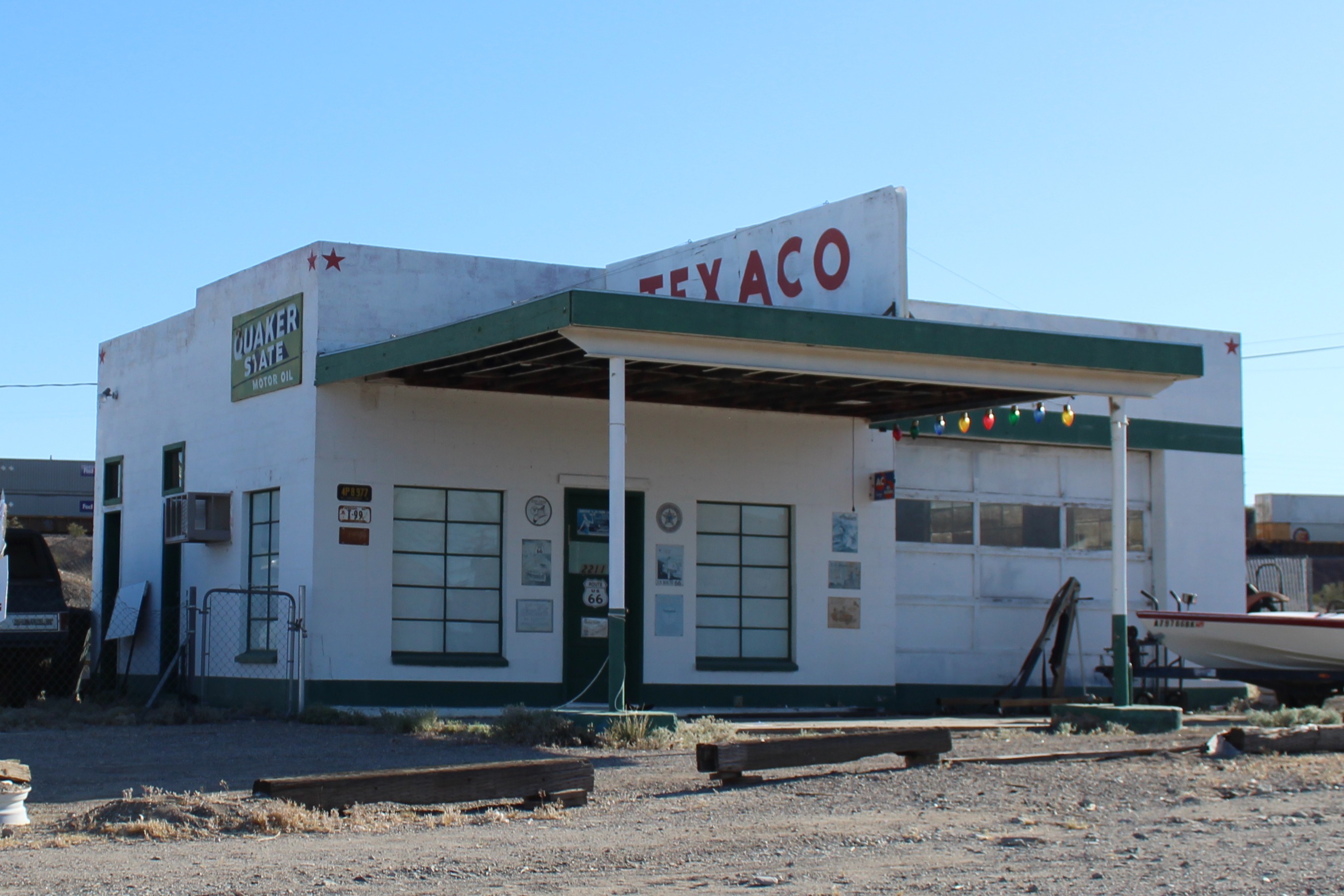 Texaco Station in Needles, California