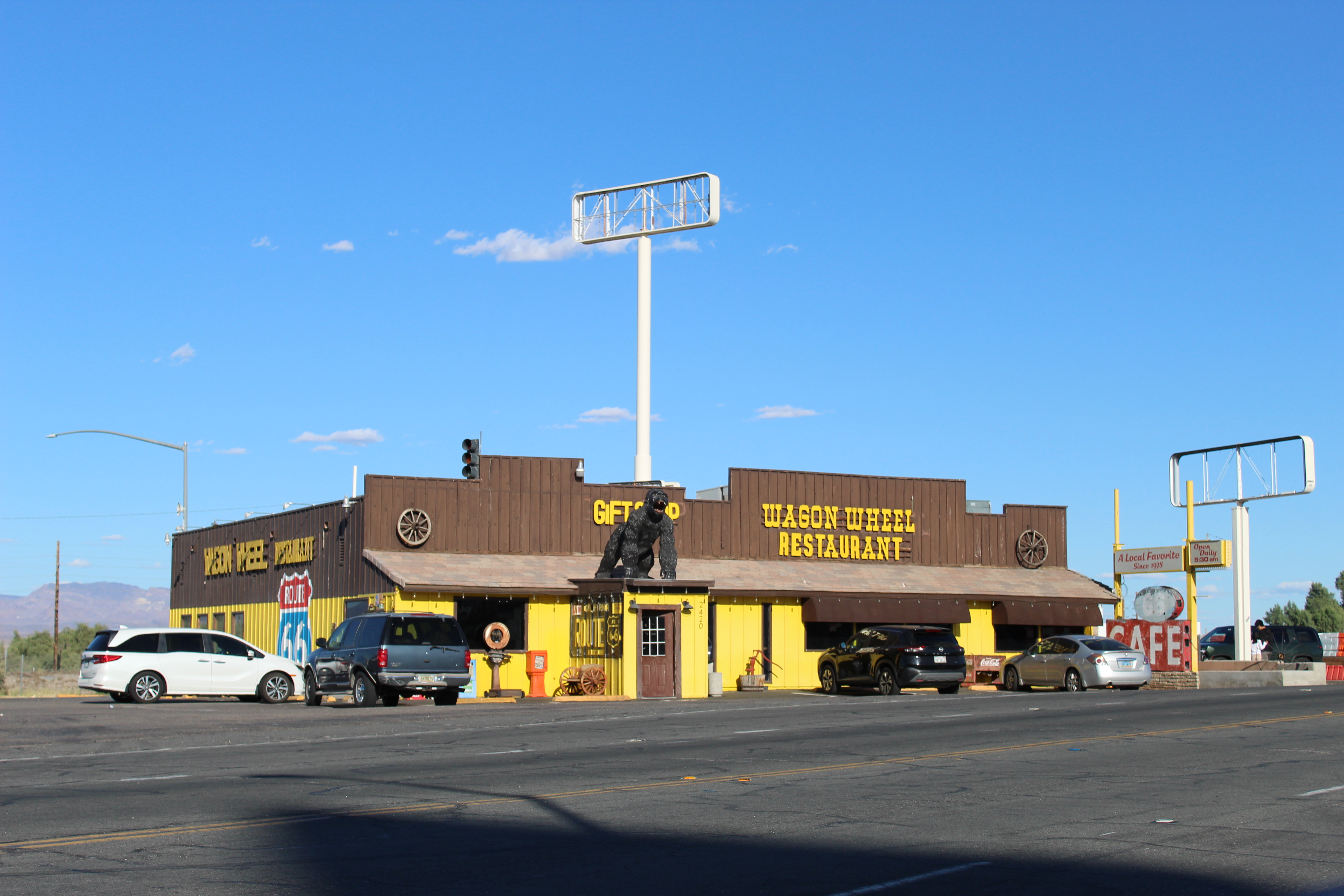 Wagon Wheel Restaurant in Needles, California