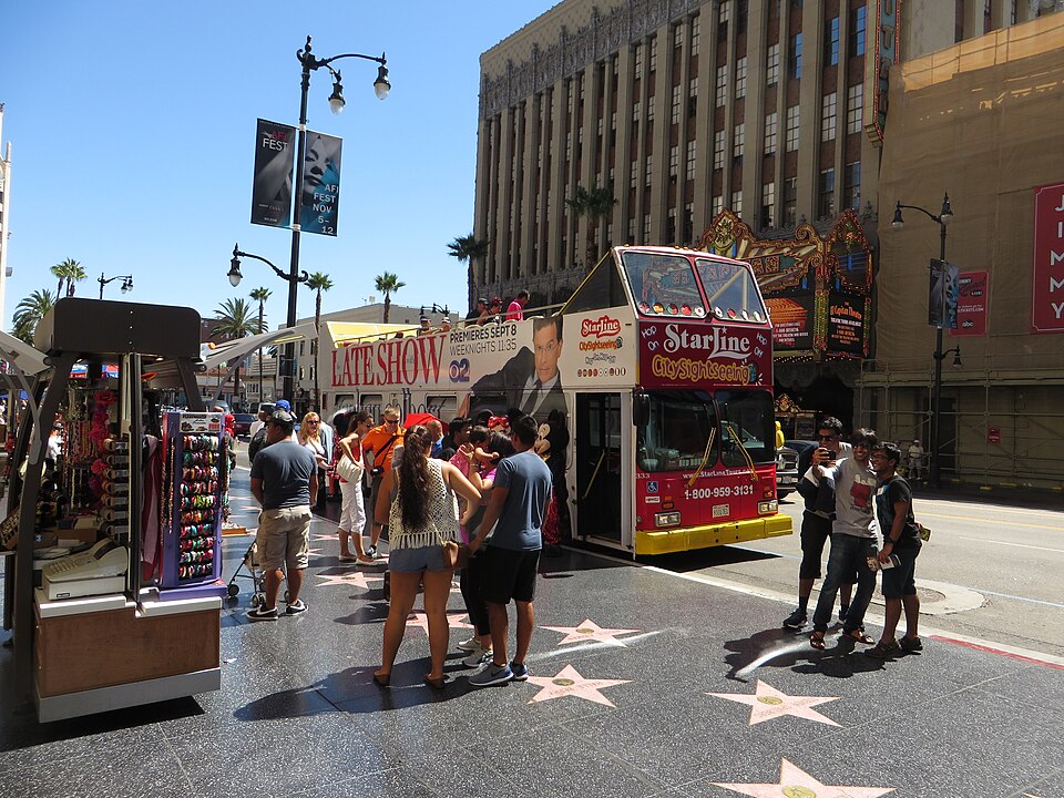 Walk of Fame in Los Angeles, California