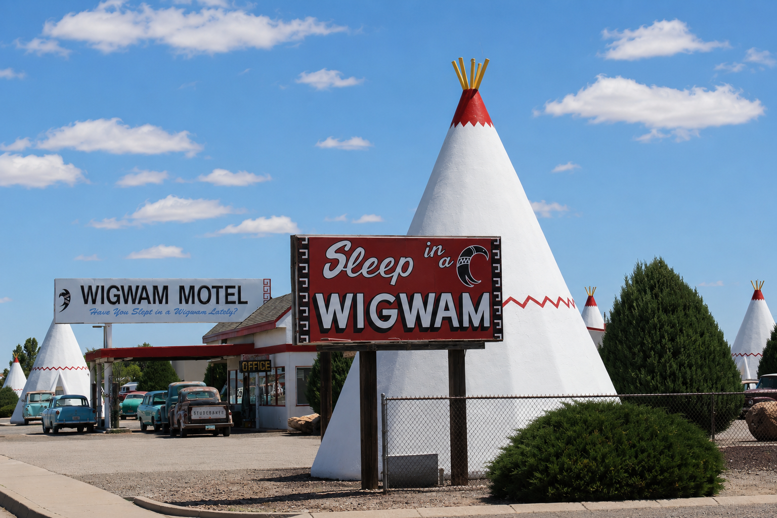 Wigwam Motel in Holbrook, Arizona