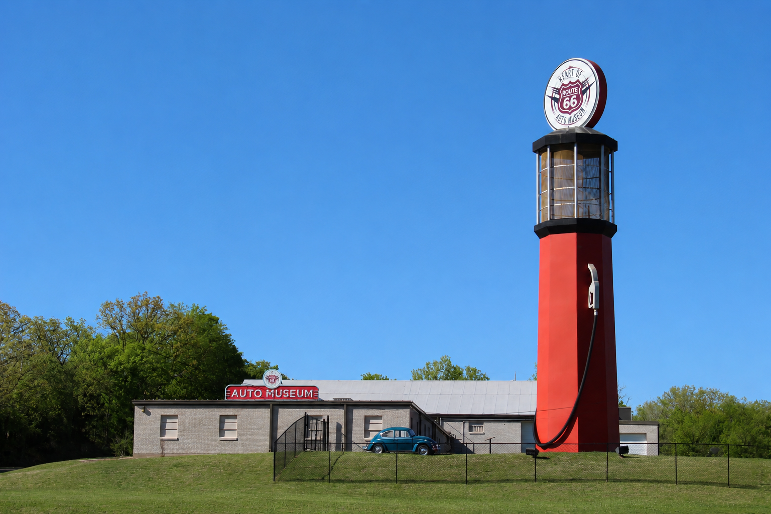 World's Tallest Gas Pump in Sapulpa, Oklahoma