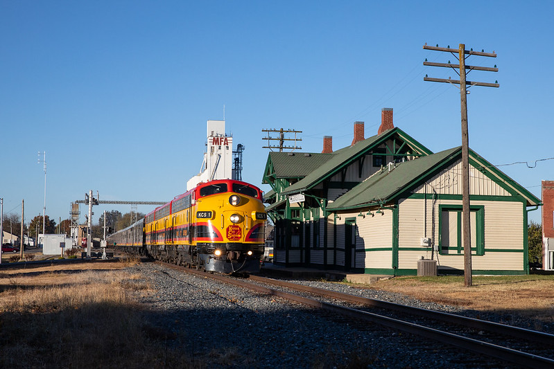 Chicago Alton Depot in Dwight, Illinois