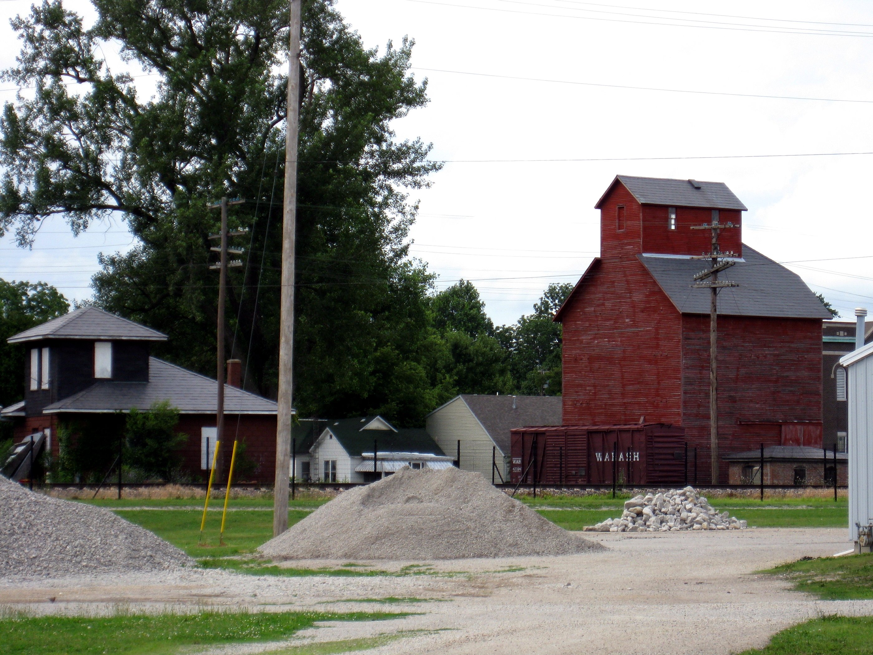 J.H. Hawes Grain Elevator in Atlanta, Illinois