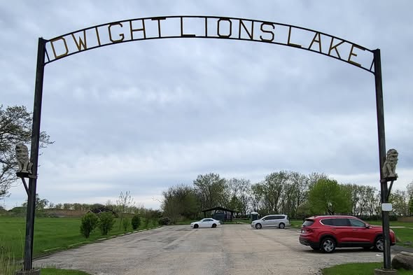 Lions Lake in Dwight, Illinois