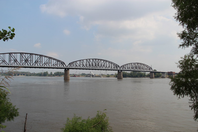 McKinley Bridge in Venice, Illinois
